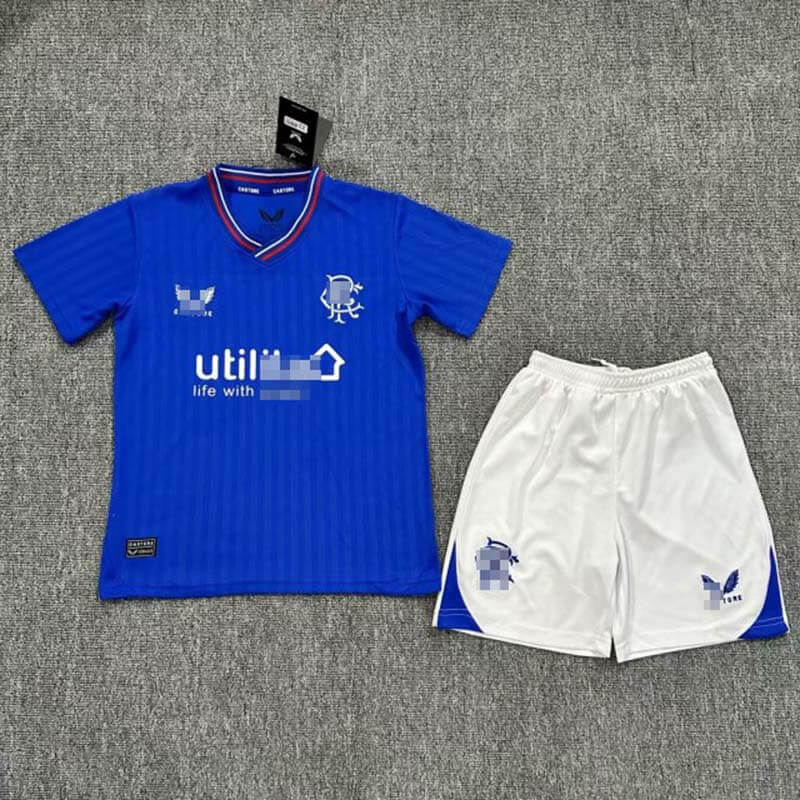 Camiseta Rangers FC 2023/2024 Niño Kit Home